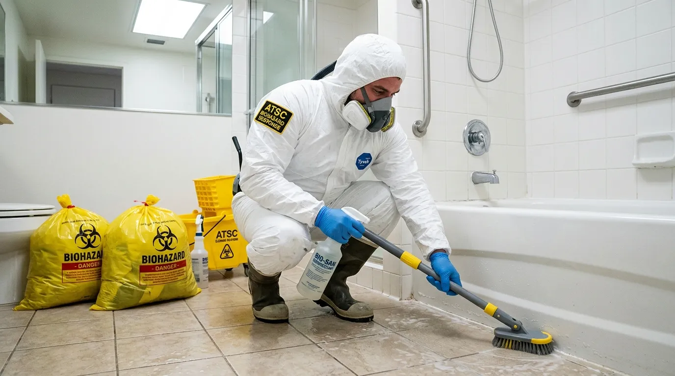 Decontamination equipment deployed for Blood Cleanup in Beltsville